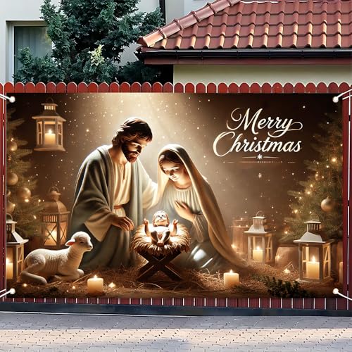 Birthday Banner 71x43 Inch Warm Candle Light Family Gathering Scene Golden Glow Holiday Birthday Backdrop for Indoor Party Celebration Photo Area Decoration Home Event Festive Display - color: ColorfulB542, size: 70.8 x 43.3 Inch