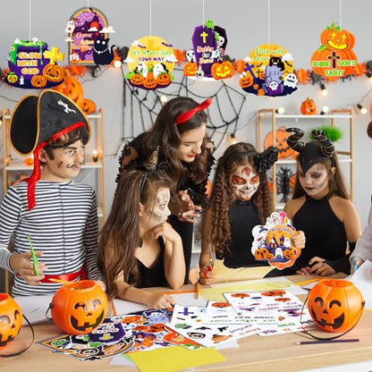 30 Sets Halloween Craft Kit Fall Cross Christian Pumpkin Crafts