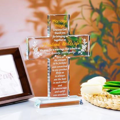 YWHL Marriage Prayer Wedding Gifts for Couple, Bridal Shower Gift for Bride - color: Style 1