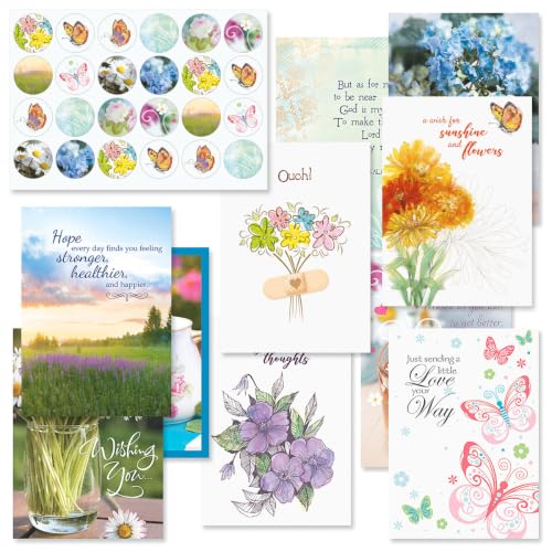 Current Get Well Greeting Card Set - color: Variety-2