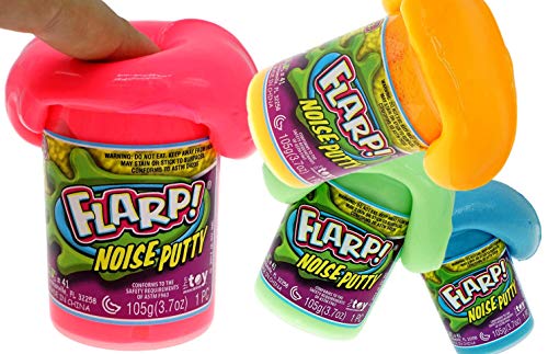 JA-RU Flarp Noise Putty Fidget Toy (6 Pack) – Scented Sensory 10041-6s - size: 6 Pack
