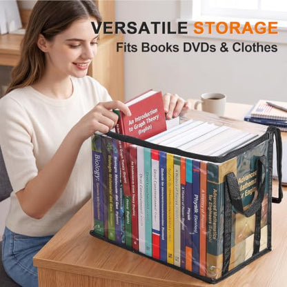 CTIME Waterproof Clear Book Storage Bag - size: XXL