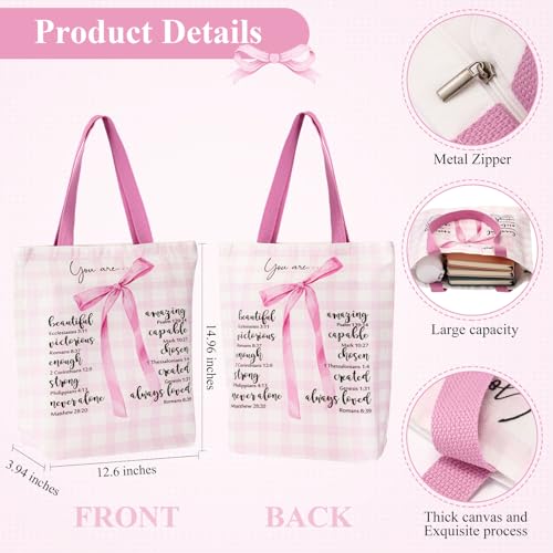 Singhoow 29 Pcs Bible Study Supplies Journaling Kit for Women - color: Bow, style: Pink