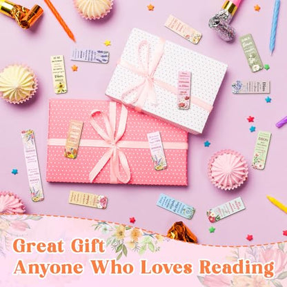Haooryx Spanish Bible Verse Magnetic Bookmarks Motivational Page Markers - style: Spanish Floral