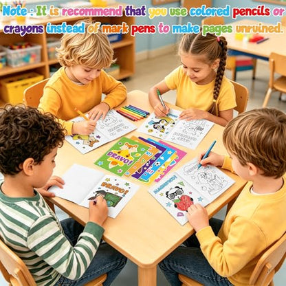 24Pcs Spanish Positive Coloring Books Motivational Color-in Pages - color: D-spanish Positive