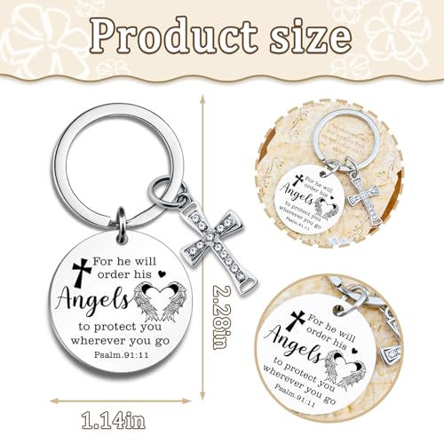 Angel Keychain Christian Keychain Grief Gifts for Grieving Friend