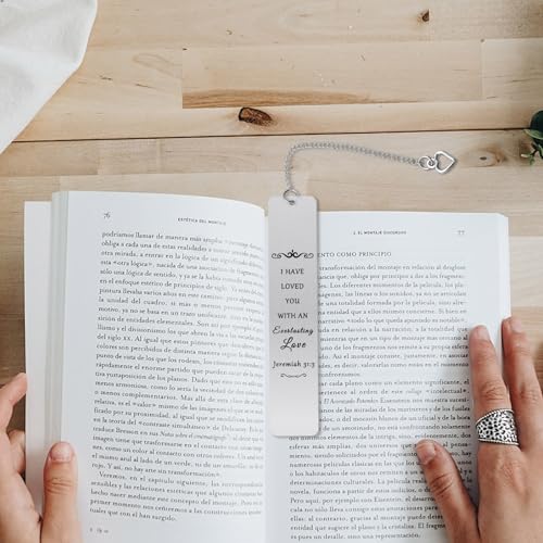 Christian Gift Faith Religious Presents Christian Bookmark for Women Religious Baptism Keepsake for Book Lover Spiritual Gifts Inspirational Faith Bookmark Graduation Birthday Gifts for Daughter Son