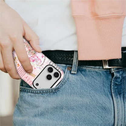 Magnetic Case for iPhone 18 Pro iPhone 17 Pro,Compatible with Magsafe PC Hard Shell & Silicone Inner Bumper Anti-Scratch Cover Shockproof Slim Retro Newspaper Collage Religious Jesus - color: Retro Newspaper Collage Religious Jesus, size: iPhone 18 Pro iP