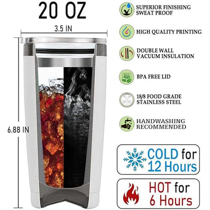 Gifts for Black Lab Lovers 20 Oz Stainless Steel Tumbler Travel Coffee Mug Gift Ideas for Dog Lovers Owners Funny Facts Water Bottle - color: Black Lab