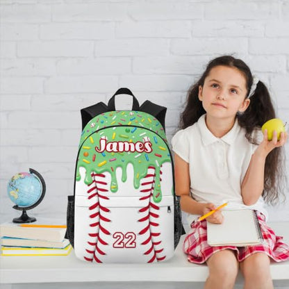 Backpack Lightweight School Bookbag for Boys Girls Casual Travel Daypack Backpack for Men Women Teens - color: Color 06