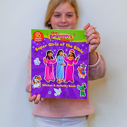 The Beginner's Bible Super Girls of the Bible Sticker and Activity Book