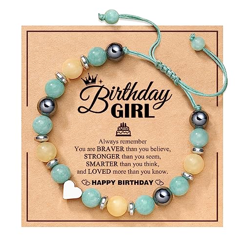 UPROMI To My Daughter/Granddaughter/Niece Bracelet Gifts for Girls - style: Birthday Girl