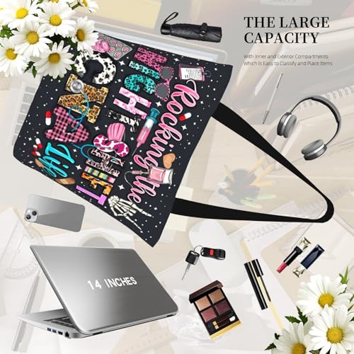 Bible Tote Bags For Women Religious Church Bag Christian Tote Bags Inspirational For Women Organizer Christian Gift - color: Nurse 2