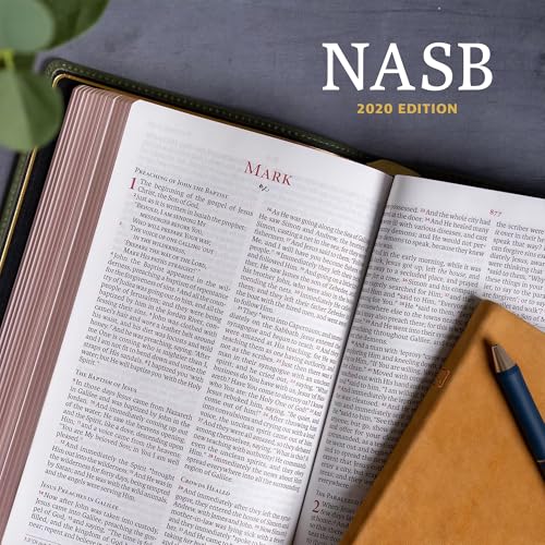 NASB Study Bible, Black Genuine Leather, Full-Color, Red Letter, Study Notes and Commentary, Illustrations, Book Introductions, Articles, Word Studies, Outlines, Timelines, Maps