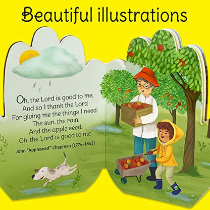 God is Good Praying Hands Board Book - Gift for Easter, Christmas, Communions, Birthdays, and more! (Little Sunbeams)