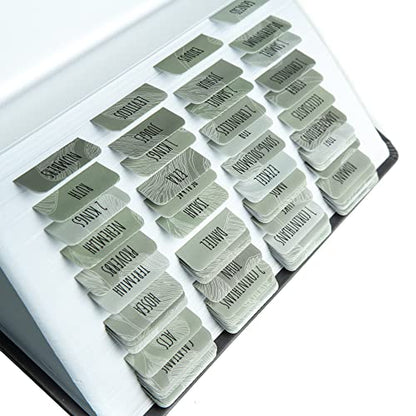 DiverseBee Laminated Bible Tabs for Women and Men (Sage Theme) - color: Sage