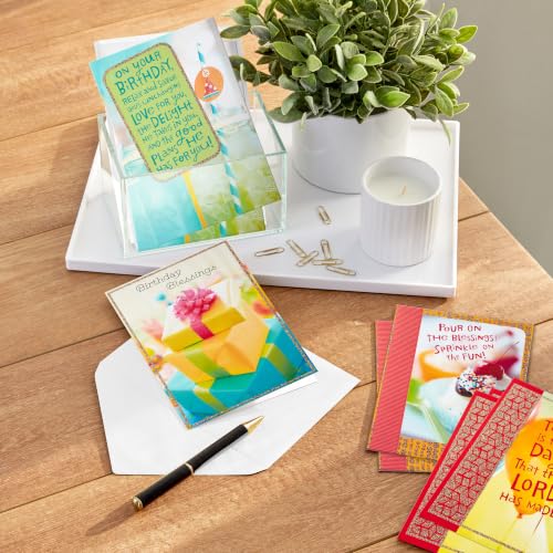 Hallmark DaySpring Religious Birthday Cards, 12-Pack (Christian Blessings) - style: Birthday