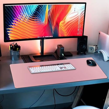 XXL Gaming Mouse Pad 35.4x15.7 Professional Large Mouse Pad & Computer Game Mouse Mat-90x40 Pinkus - color: Pinkus, size: 35.4L x 15.7W inches