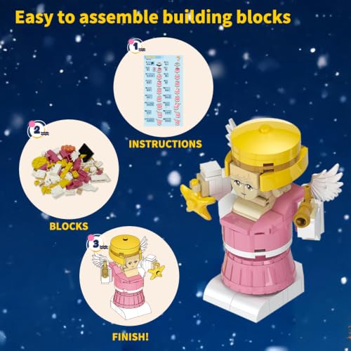 Nativity Advent Calendar 2026 Kids, 24-Day Christmas Building Blocks Set