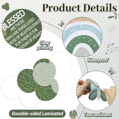 Christian Bulletin Board Religious Bulletin Board Fall Cutout (Greenery) - style: Greenery