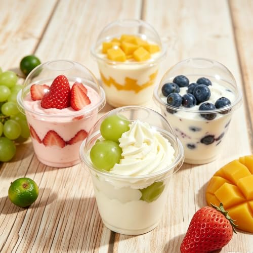 Jnnzzggu 50Pack 13.5oz Clear Plastic Cups - size: 50pcs 13.5oz