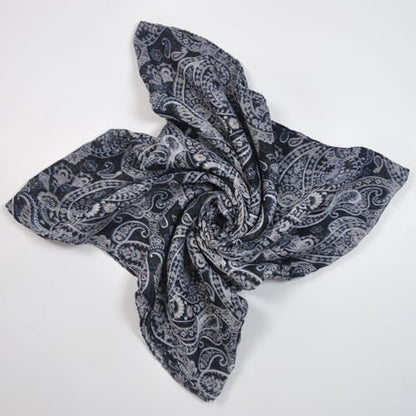 Jersey Knit Infinity Scarf Colorful Head Wrap for Travel - color: Color-b09