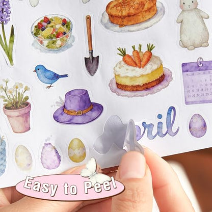 200+ Pcs Planner Holiday Seasonal Stickers Sheets for Women - color: Planner Stickers