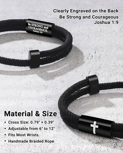Confirmation Gifts for Boys Teen Teenage Men Sponsor Bracelet
