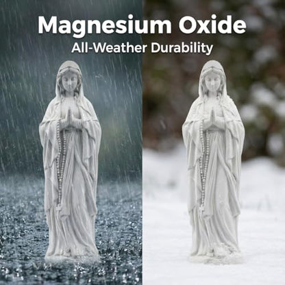 Virgin Mary Praying Statue 23.5 Inch, Religious Outdoor Statue - color: Praying Virgin Mary（23.5 Inch）