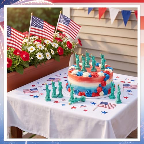 Geelin 50 Pcs Mini Statue of Liberty Figurine Resin Small Statue of Liberty - style: Statue of Liberty