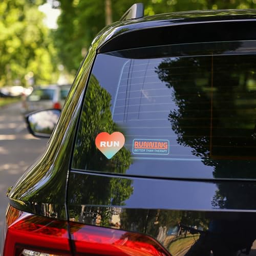 Running Stickers 34 Pack for Water Bottle, Laptop, Marathon and Track - style: Modern