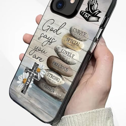 God Cross Wood Grain Phone Case Compatible with iPhone 11 - color: Pattern 3, size: for iPhone 11