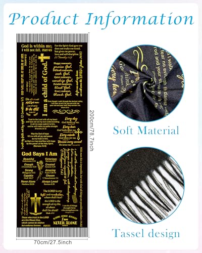 Bozidol Prayer Shawls and Wraps for Women - color: Black Gold
