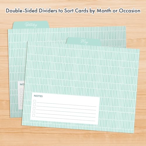 Designer Papers All-Occasion Greeting Card 24 Pack - color: Multicolor Stripes, size: Medium