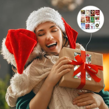 Marspark 240 Pcs Christmas Christian Gospel Tracts, Bible Cards with Verse - style: Christmas