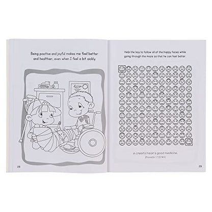 Wise Words for Little Hearts Coloring Book and Activity Fun Book From Proverbs
