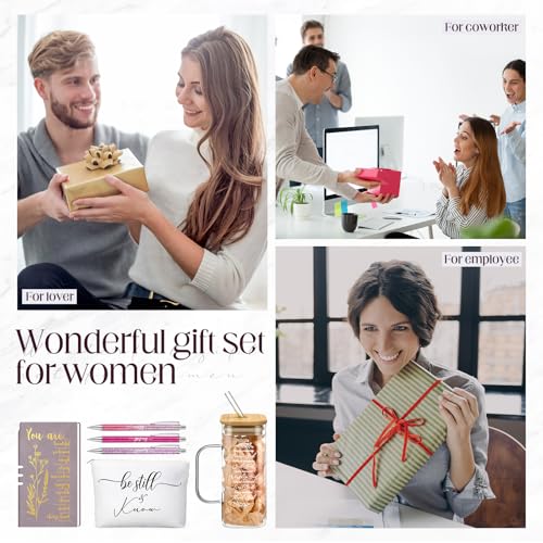 Skylety 6 Pcs Christian Gifts Set for Women Bible Study Supplies, Purple - color: Purple