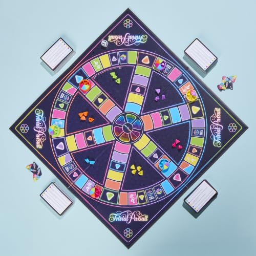Trivial Pursuit Board Game (2026) | Updated Features, Co-Op and Team Options | Fun Trivia Party Games | 1 to 6 or More Players | 45 Mins. | Ages 13+
