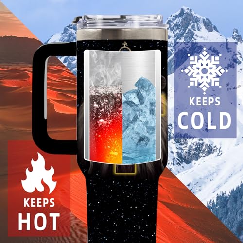 DUUV Faith over Fear Tumbler 40oz, Insulated Christian Gifts for Women Man - color: Lion Faith