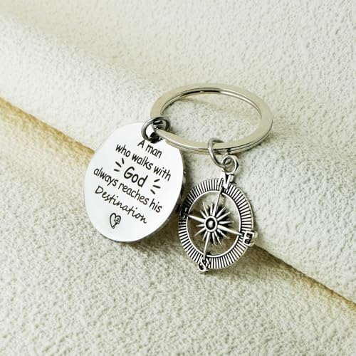 Religious Baptism Gifts for Boys Christian Catholic Confirmation Gift for Men Teen Boys First Communion Christening Easter Basket Stuffers for Him Godson Baptism Catholic for Pastors Faith Church