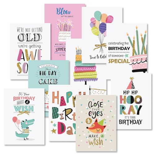 Current Birthday Greeting Card Set - style: Simple