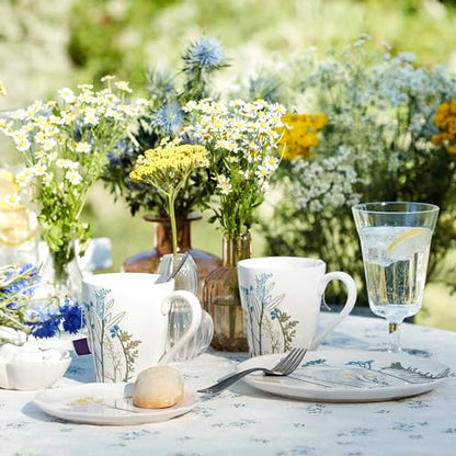 Lenox Wildflowers Stoneware Mug Set for 4, 12oz - style: Mugs, Set of 4