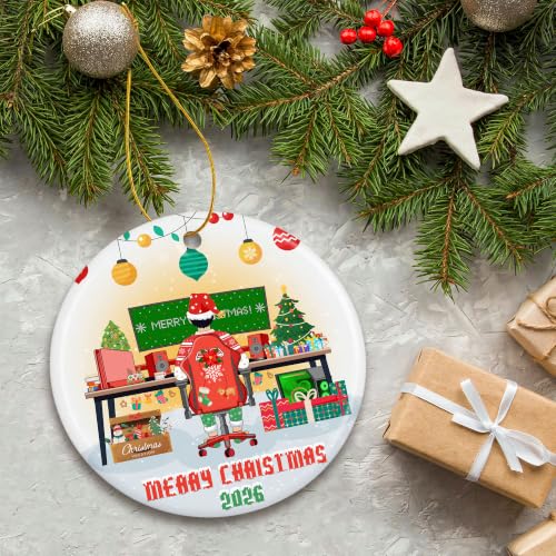 ZAGKOO Gamer Christmas Ornament 2026 - Gaming Ornaments for Teen Boys, Him - color: Christmas Gamer 2025