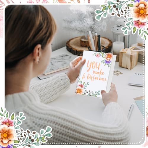 Gersoniel 36 Sets Pastor Appreciation Cards, with Envelopes, Floral - style: Floral