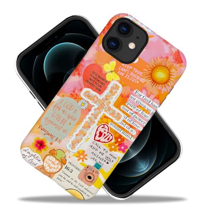 Compatible with iPhone 11,Durable & Shockproof Phone Case Cover Design - Collage Jesus Bible Verses - color: Collage Jesus Bible Verses, size: iPhone 11