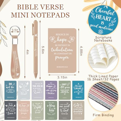 Hollowfly 24 Set/96 Pcs Christian Church Religious Gifts(Light Morandi) - color: Light Morandi