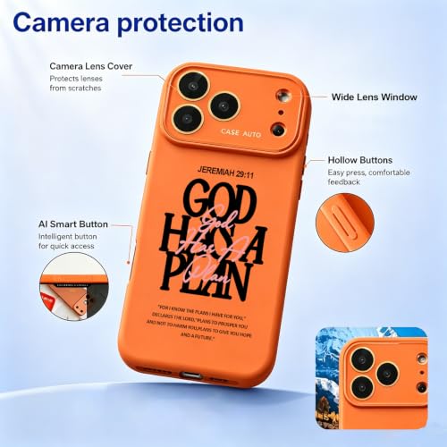 God Has A Plan Jeremiah 29:11 Phone Case for iPhone 17 Pro Max - Pink - color: Pink, size: iPhone 17 Pro Max