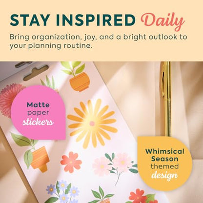 Happy Planner Classic Sticker Pack for Planners, 15 Sheets - color: Whimsical Season