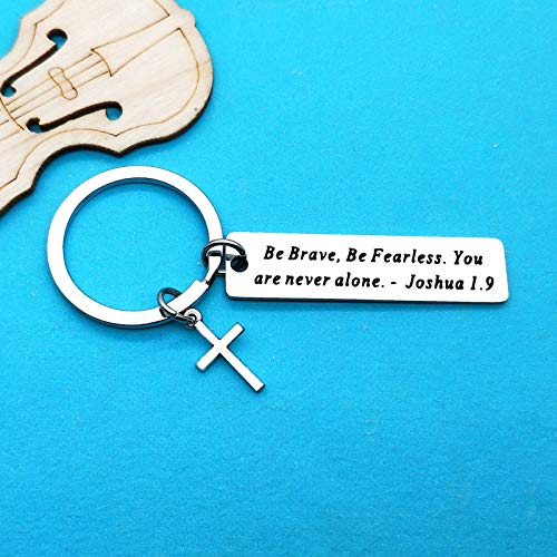 Xiahuyu Christian Keychain - Bible Verse Baptism & Communion Gift - Inspirational Religious Gifts for Women & Men - color: Christian-2