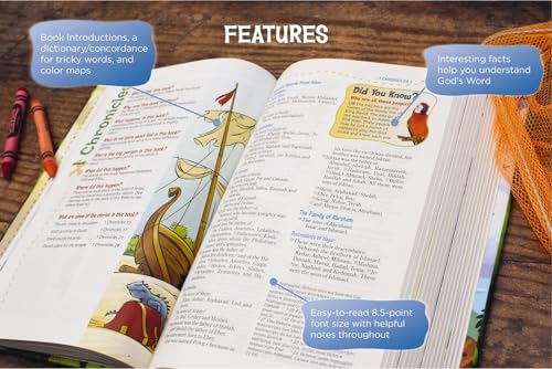 NIV, Adventure Bible, Leathersoft, Blue, Full Color